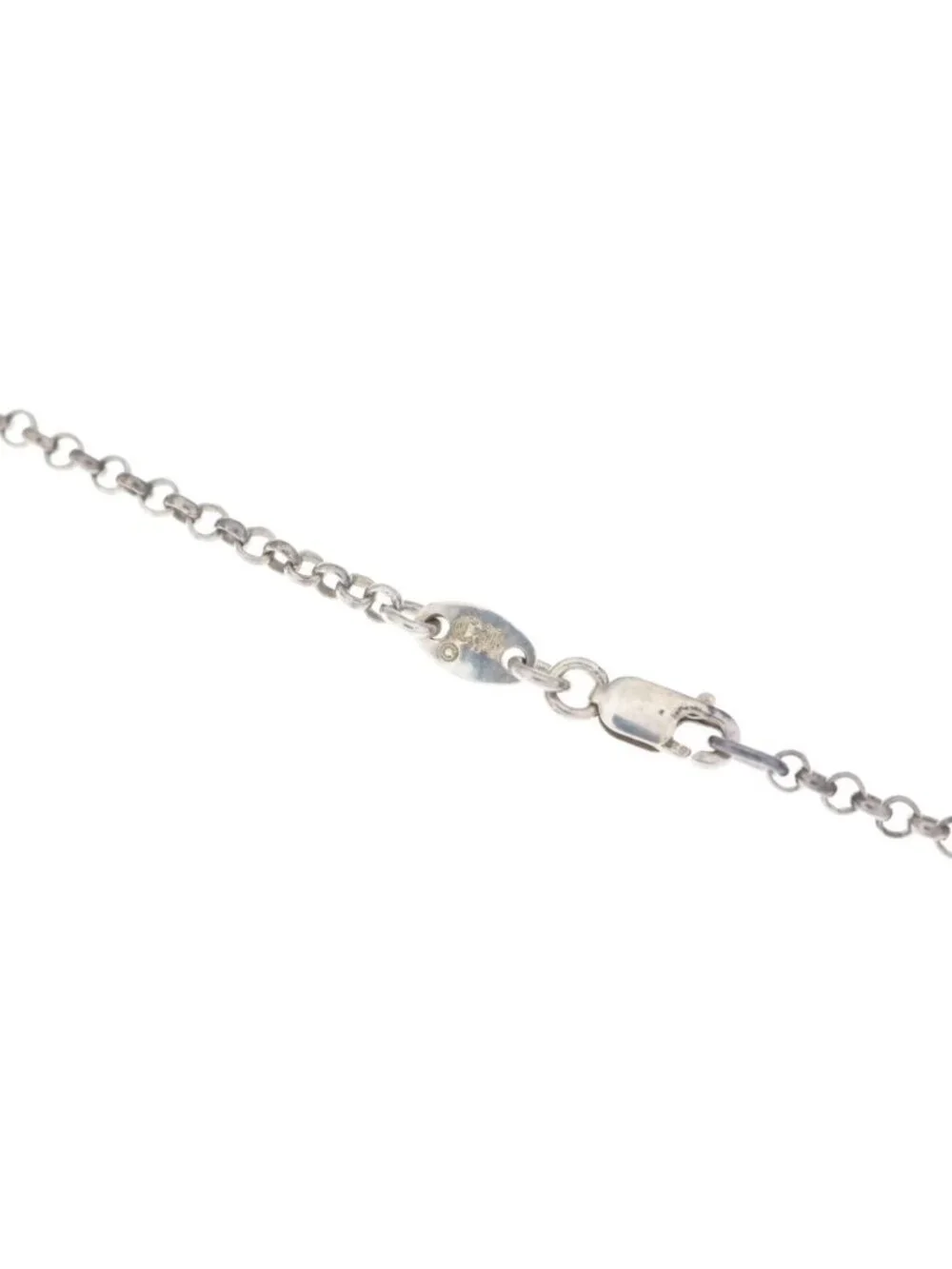 Chrome Hearts Neckchain Roll Chain Necklace Silver